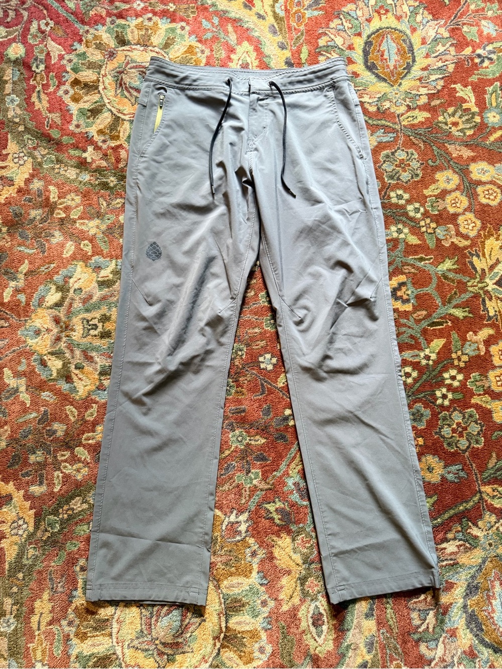 Stio Men's Light Gray Active Jogger Pants - Medium